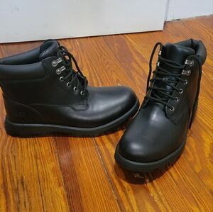Uggs Men's Black Leather Boots